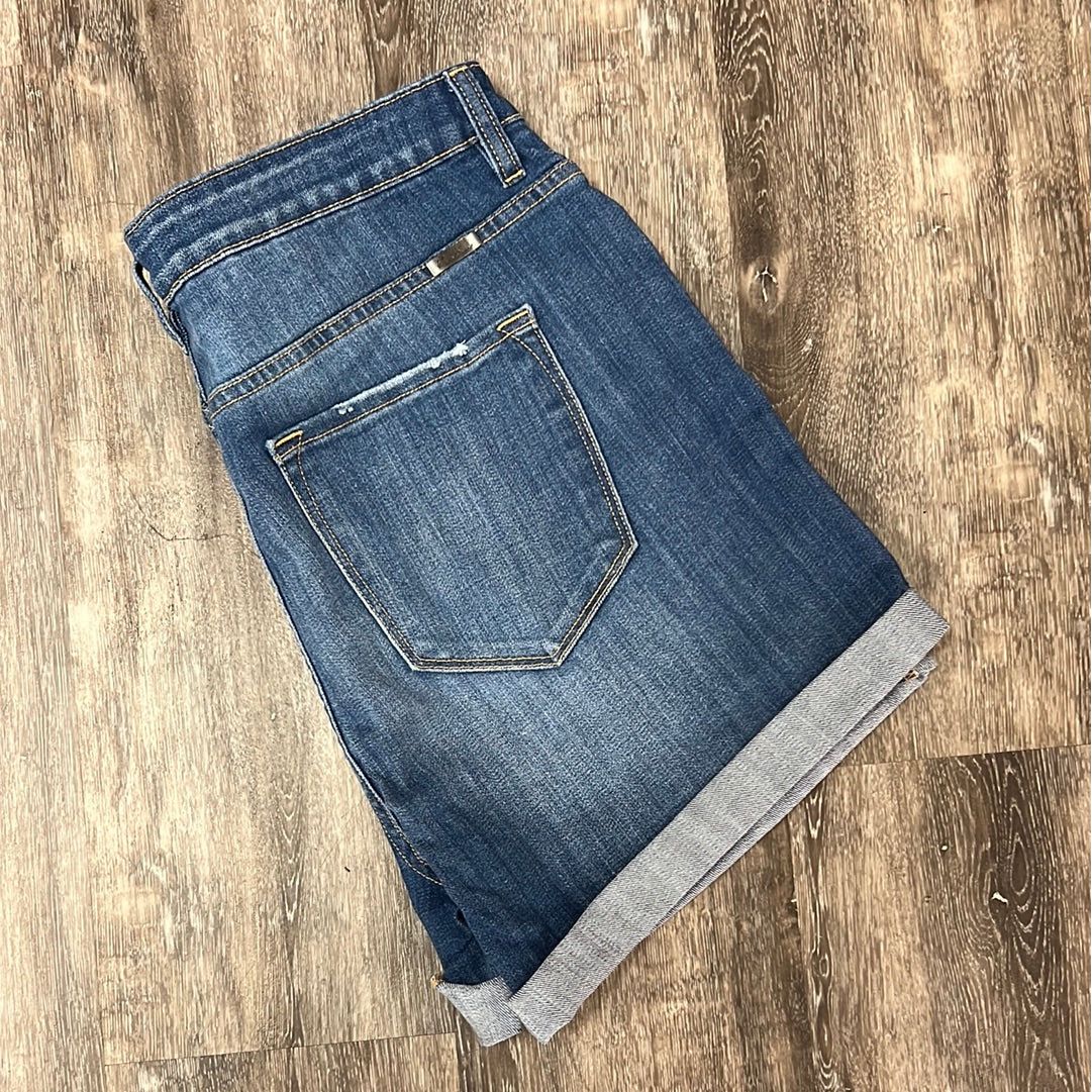 Plus High Rise Shorts
