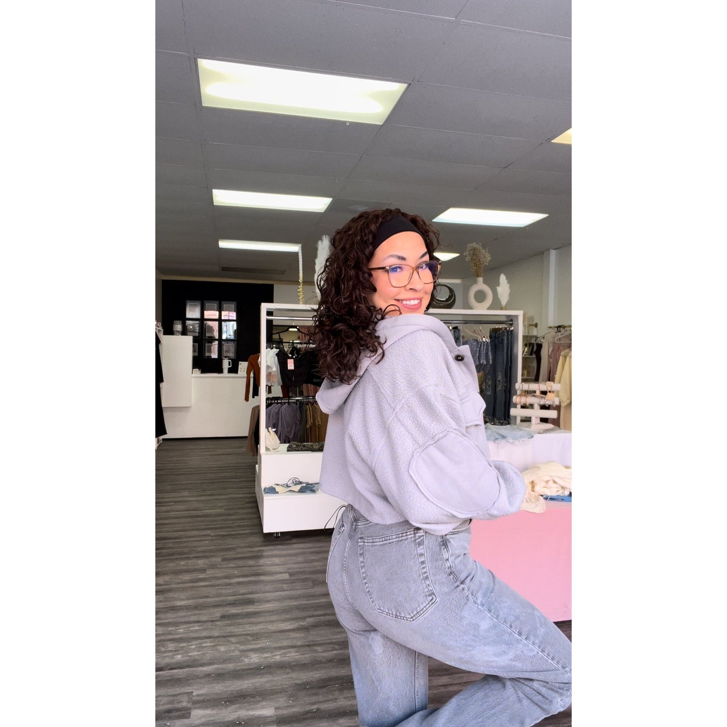 Cozy Time Button Up Fleece Hoodie
