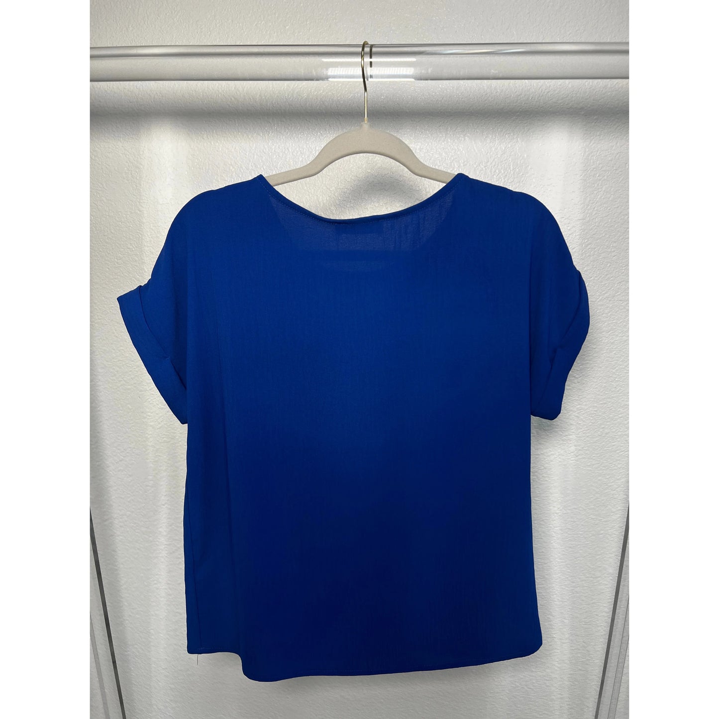 Royal Short Sleeve Top