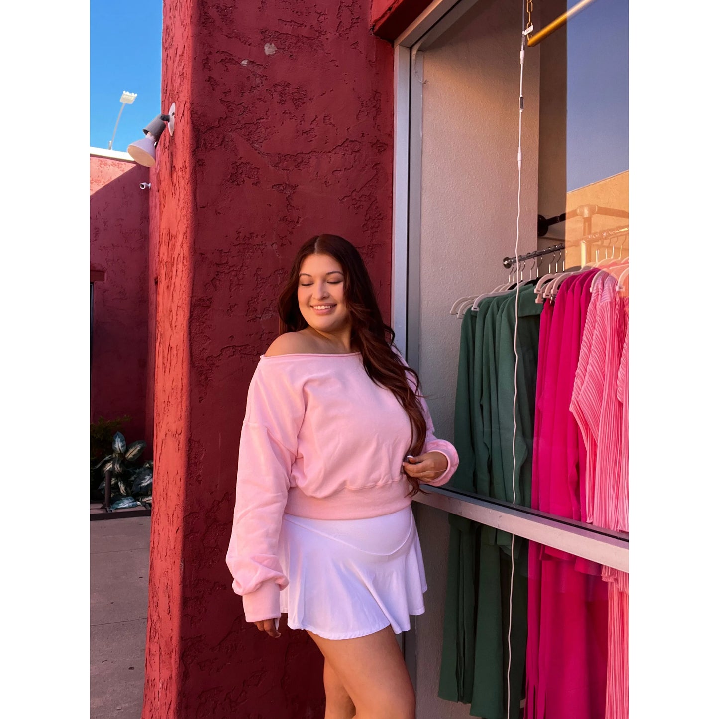 Bliss Off The Shoulder Sweater