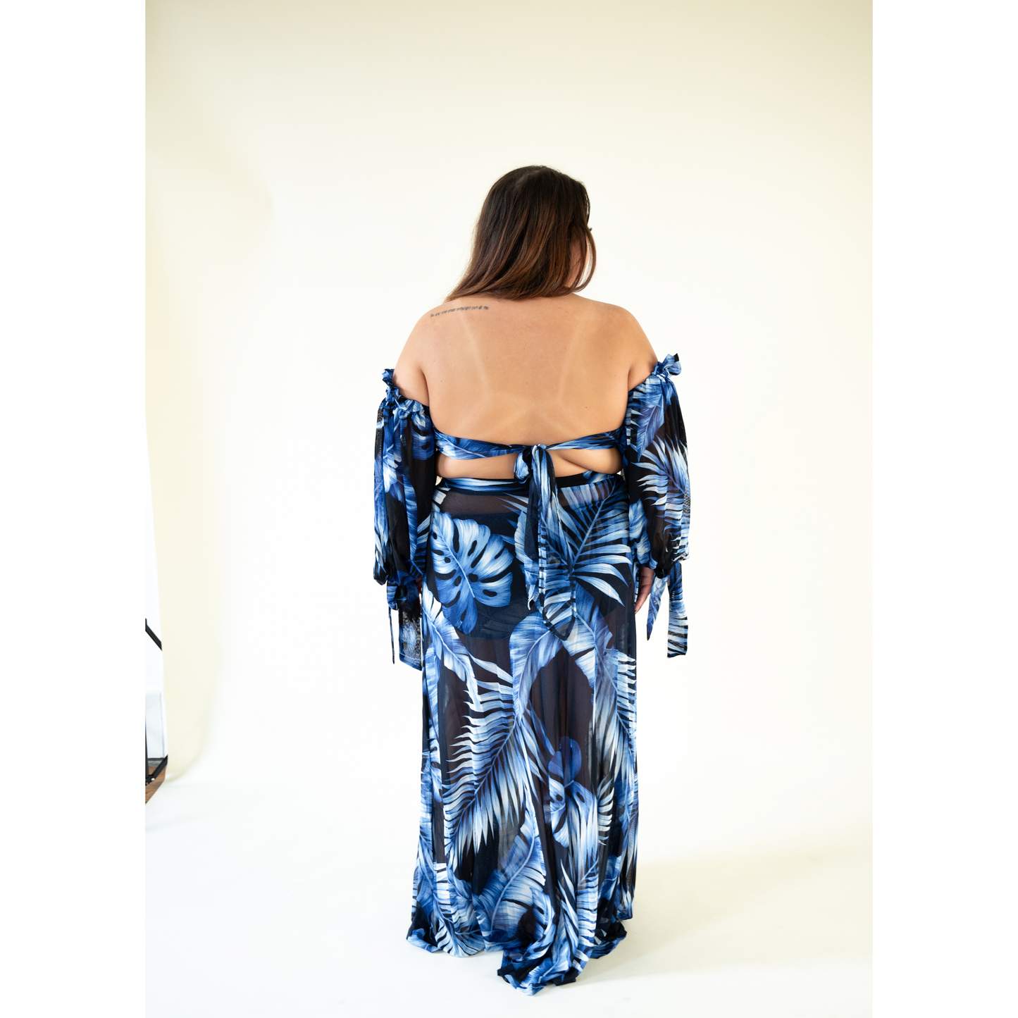 Tropical Palms 3 Piece Bathingsuit