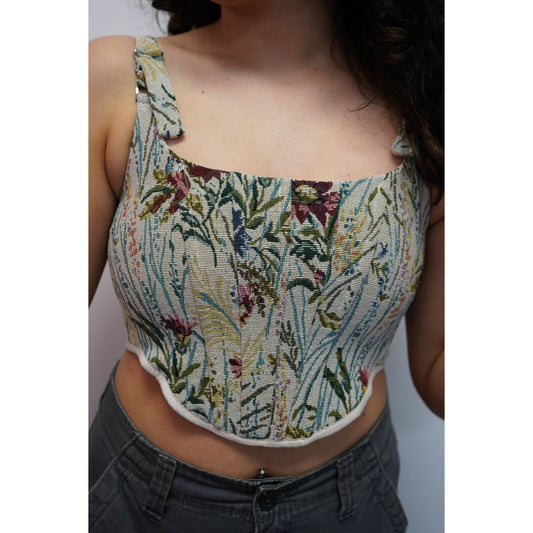 Tapestry Floral Corset
