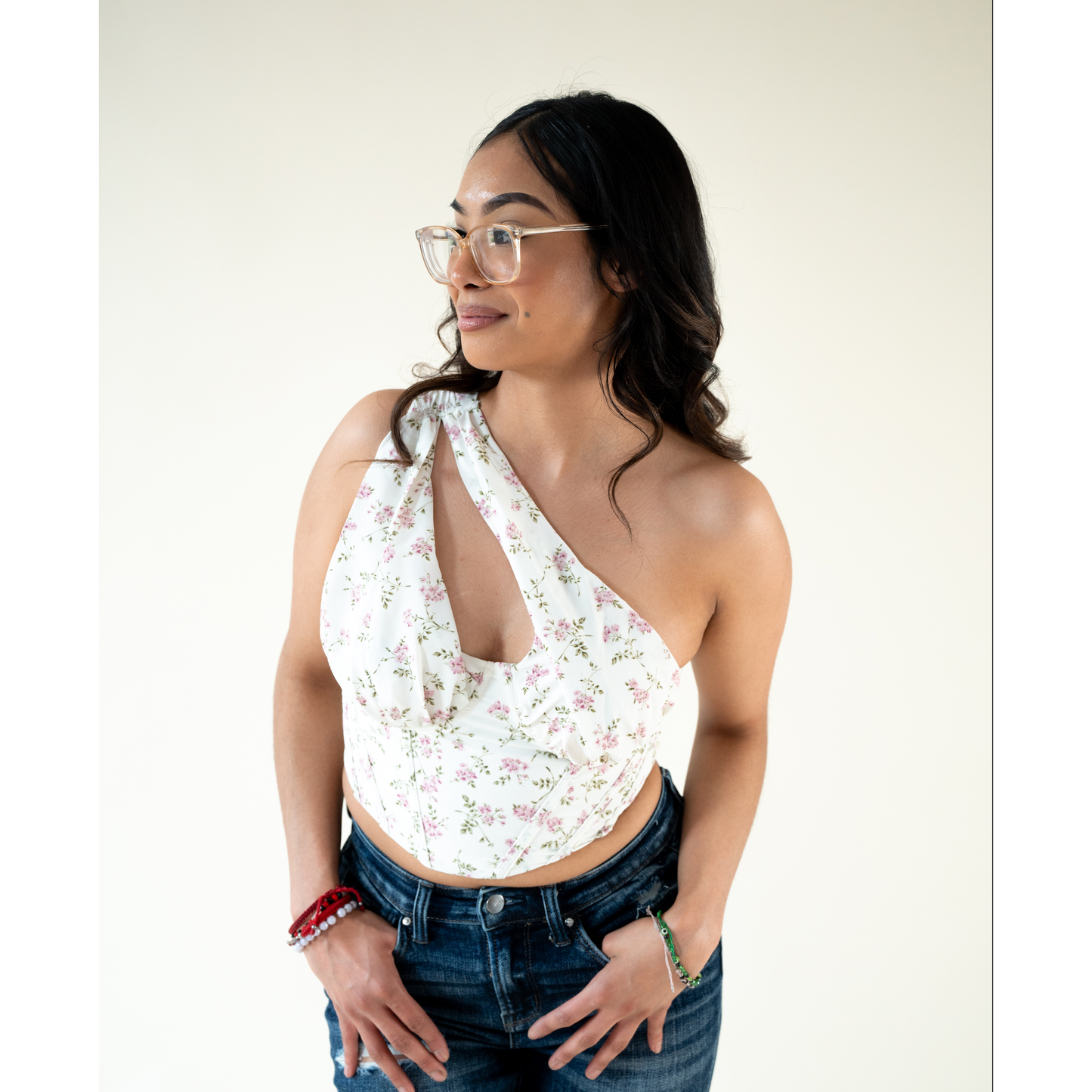 Floral Corset Top