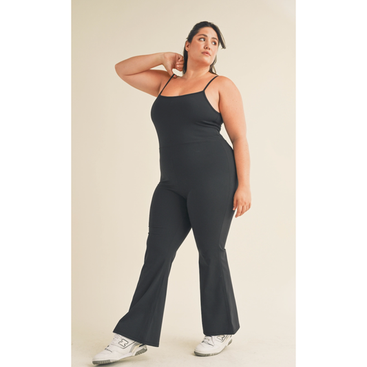 NEW Curvy Flared Leg Jumpsuit