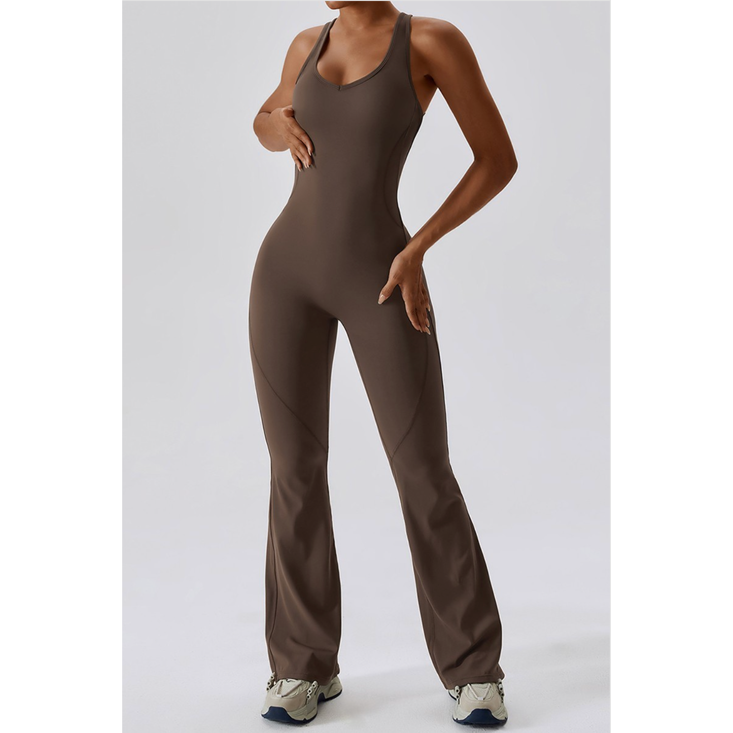 Keyhole Active Jumpsuit