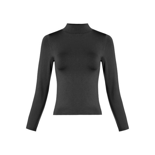 Dynamic Highneck Longsleeve Top